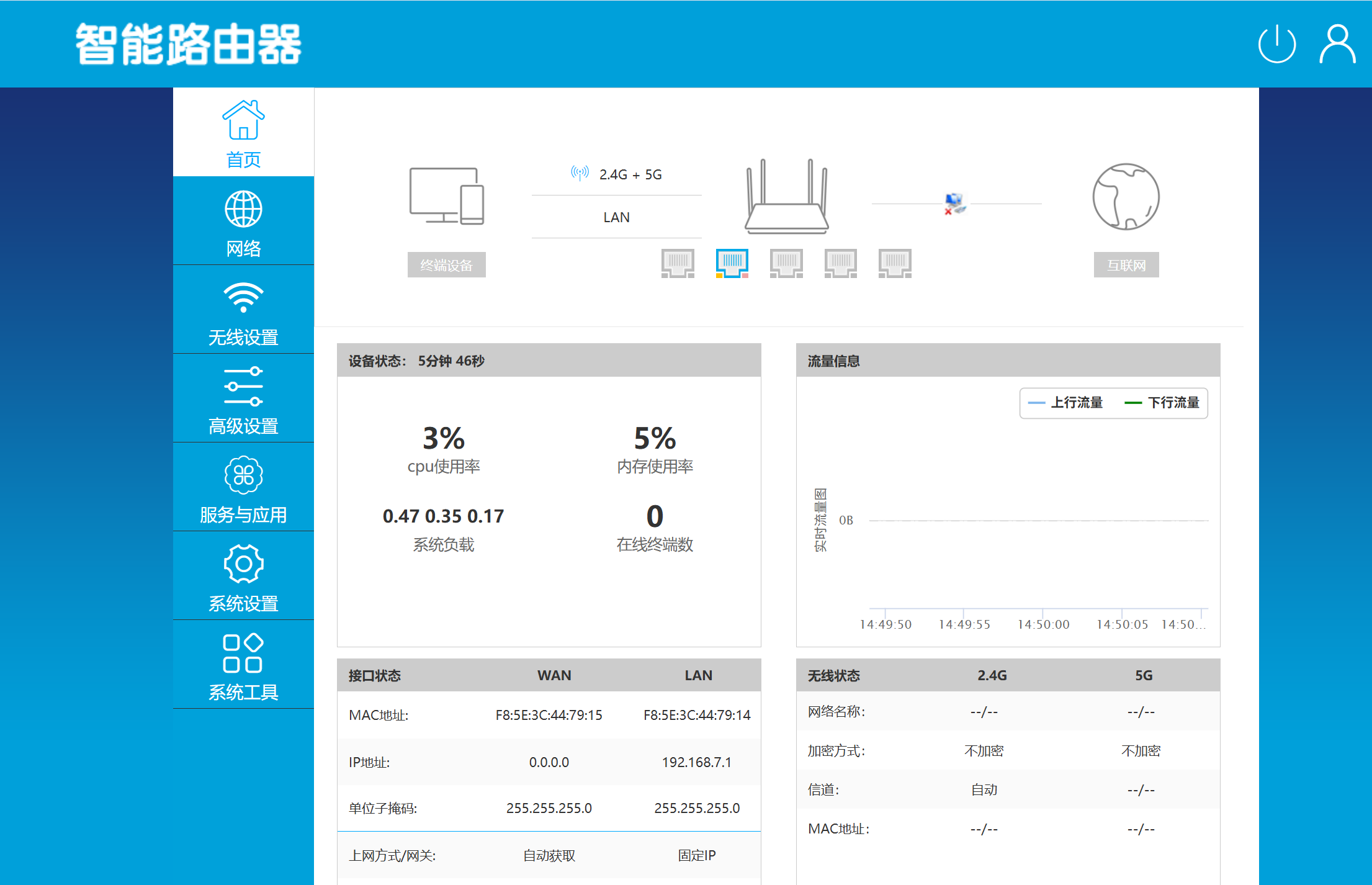 连我nn6000 路由器 2G+256G  AX1800 拆机 解剖  
